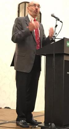 Dr. Tony Beckett speaking